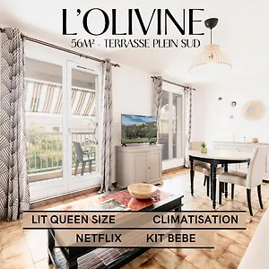 Appartement T2 55m2 Climatisé Proche plages Centre ville, La Londe-les-Maures